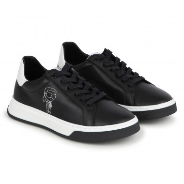 Low-top leather trainers  for 