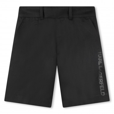 Bermuda-Shorts mit Taschen KARL LAGERFELD KIDS Für JUNGE