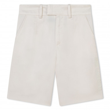 Bermuda-Shorts mit Taschen KARL LAGERFELD KIDS Für JUNGE