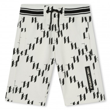 Bermuda-Shorts mit Print KARL LAGERFELD KIDS Für JUNGE