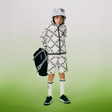 Hooded jogging cardigan KARL LAGERFELD KIDS for BOY