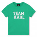 Camiseta de manga corta KARL LARGERFELD KIDS para NIÑO