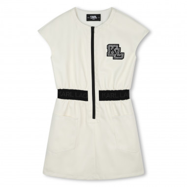 Fitted coated dress KARL LAGERFELD KIDS for GIRL
