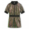 Dress with changing sequins KARL LAGERFELD KIDS for GIRL