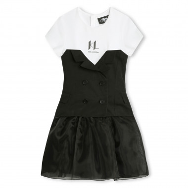 Dress with bustier KARL LAGERFELD KIDS for GIRL
