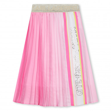 Colour gradient pleated skirt KARL LAGERFELD KIDS for GIRL