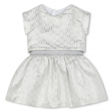 Vestido alta costura estampado KARL LAGERFELD KIDS para RAPARIGA