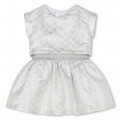 Vestido alta costura estampado KARL LAGERFELD KIDS para RAPARIGA