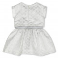 Vestido alta costura estampado KARL LAGERFELD KIDS para RAPARIGA