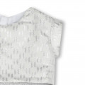 Vestido alta costura estampado KARL LAGERFELD KIDS para RAPARIGA