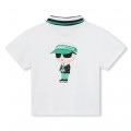 Polo and Bermuda shorts set KARL LAGERFELD KIDS for BOY
