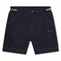 Conjunto de bermudas e t-shirt KARL LAGERFELD KIDS para RAPAZ