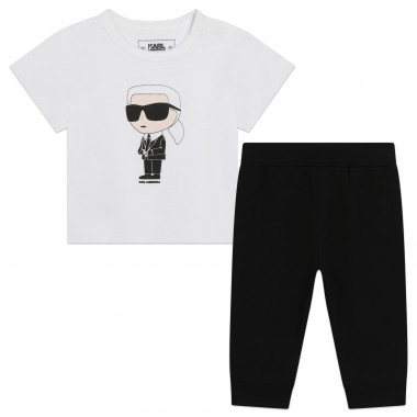 Conjunto camiseta y leggings KARL LARGERFELD KIDS para NIÑO
