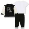 Conjunto de jogging de 3 peças KARL LAGERFELD KIDS para RAPAZ