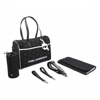 Changing bag with accessories KARL LAGERFELD KIDS for UNISEX