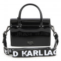 Bolsa a tiracolo em tecido KARL LAGERFELD KIDS para RAPARIGA