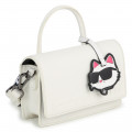 Bolsa a tiracolo em tecido KARL LAGERFELD KIDS para RAPARIGA