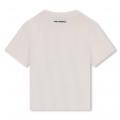 T-shirt con stampa applicata KARL LAGERFELD KIDS Per BAMBINA