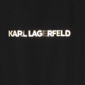 Multimaterial dress KARL LAGERFELD KIDS for GIRL