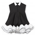 Robe de cérémonie zippée KARL LAGERFELD KIDS pour FILLE