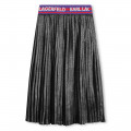 Pleated midi skirt KARL LAGERFELD KIDS for GIRL