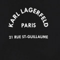 T-Shirt mit platziertem Print KARL LAGERFELD KIDS Für MÄDCHEN