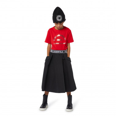 T-Shirt mit platziertem Print KARL LAGERFELD KIDS Für MÄDCHEN