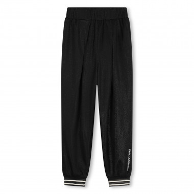 Pantalon de cérémonie jogging KARL LAGERFELD KIDS pour FILLE