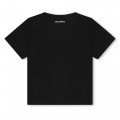 T-shirt met geborduurd logo KARL LAGERFELD KIDS Voor