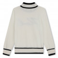 Embroidered signature jumper KARL LAGERFELD KIDS for GIRL