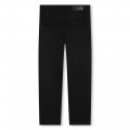 Pantalon droit fluide KARL LAGERFELD KIDS pour FILLE