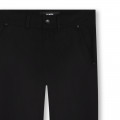 Straight fluid trousers KARL LAGERFELD KIDS for GIRL