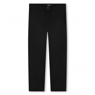 Pantalon droit fluide KARL LAGERFELD KIDS pour FILLE