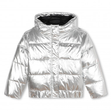 Plumas impermeable metalizado KARL LARGERFELD KIDS para NIÑA