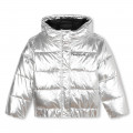 Plumas impermeable metalizado KARL LARGERFELD KIDS para NIÑA