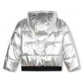 Plumas impermeable metalizado KARL LARGERFELD KIDS para NIÑA