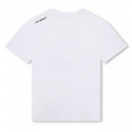 T-shirt manches courtes coton KARL LAGERFELD KIDS pour GARCON