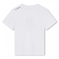 T-shirt manches courtes coton KARL LAGERFELD KIDS pour GARCON