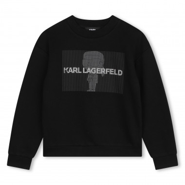 Sudadera de muletón KARL LARGERFELD KIDS para NIÑO