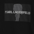 Sudadera de muletón KARL LARGERFELD KIDS para NIÑO