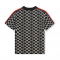 T-shirt coton manches courtes KARL LAGERFELD KIDS pour GARCON