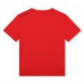 Camiseta manga corta con logo KARL LARGERFELD KIDS para NIÑO