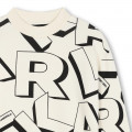 Printed jersey sweatshirt KARL LAGERFELD KIDS for BOY