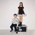 Sweat-shirt molletonné imprimé KARL LAGERFELD KIDS pour GARCON