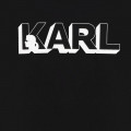 Short-sleeved cotton T-shirt KARL LAGERFELD KIDS for BOY