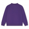 Embroidered sweatshirt KARL LAGERFELD KIDS for BOY