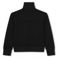 Zip-up jogging cardigan KARL LAGERFELD KIDS for BOY