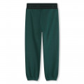 Pantalon de jogging molletonné KARL LAGERFELD KIDS pour GARCON