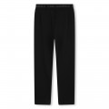 Press-stud jogging bottoms KARL LAGERFELD KIDS for BOY