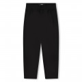 Pleated trousers KARL LAGERFELD KIDS for BOY